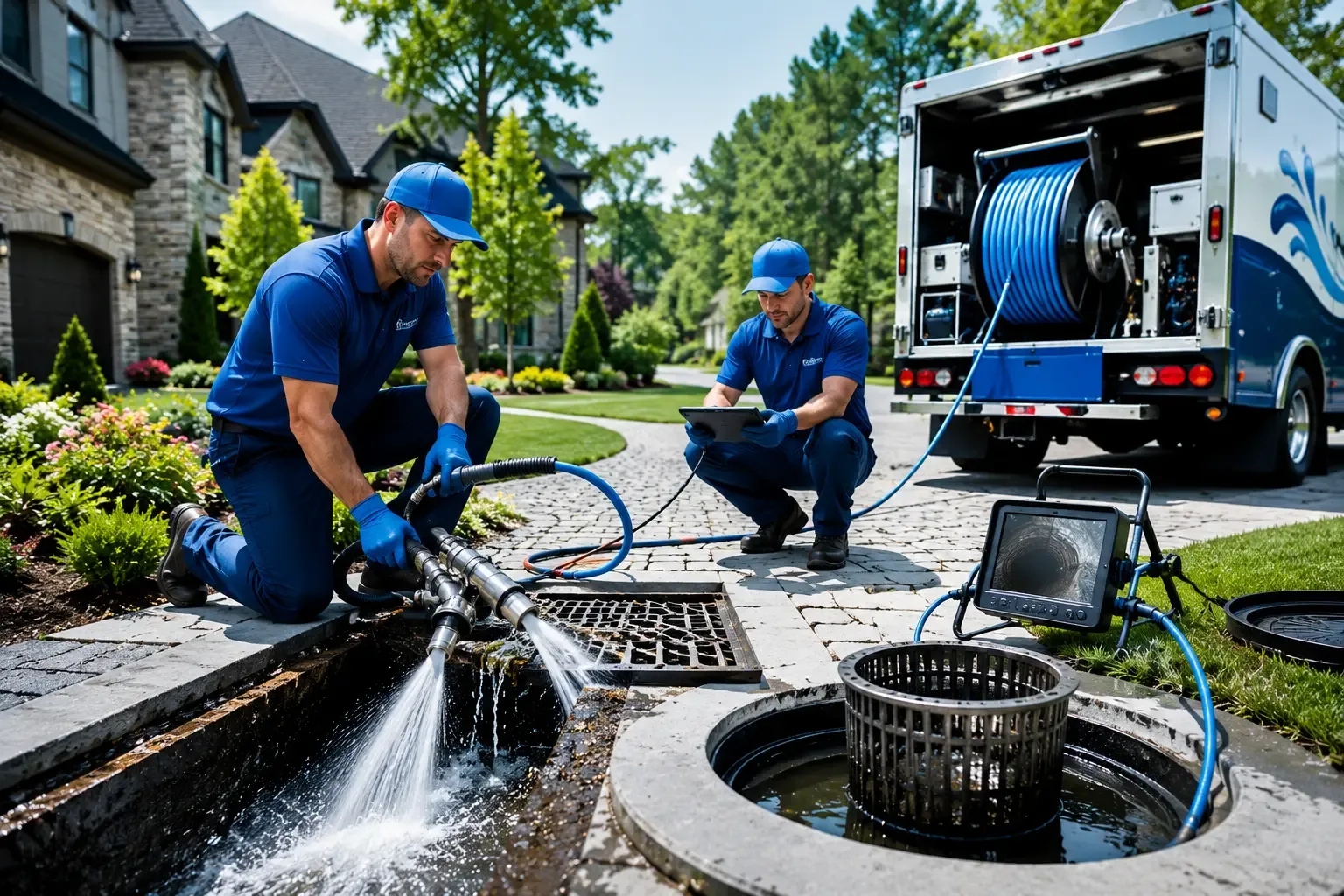 Local outdoor drain cleaning professionals in Mccallsburg, IA